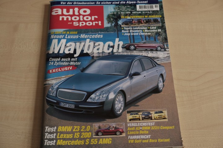 Auto Motor und Sport 10/1999
